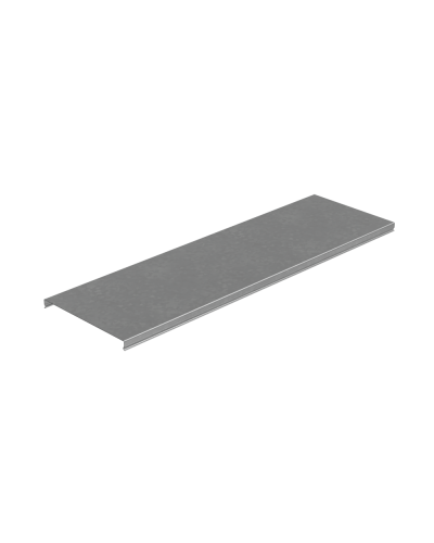 Крышка лотка 200х1,0 L2500 мм ПЛЮС INOX304 КМ-Профиль (KLplus200-1.0-2500 INOX304) в Березниках Аксессуары для лотков Pintop.ru