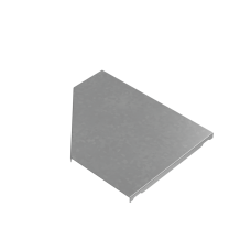 Крышка переходника левого 150-300 мм "ПЛЮС" КМ-Профиль (KPDplus150-300-L)