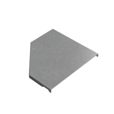 Крышка переходника правого 100-200 мм "ПЛЮС" HD КМ-Профиль (KPDplus100-200-R HD)