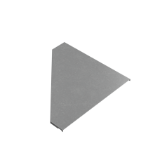 Крышка переходника правого 100-500 мм "ПЛЮС" КМ-Профиль (KPDplus100-500-R)