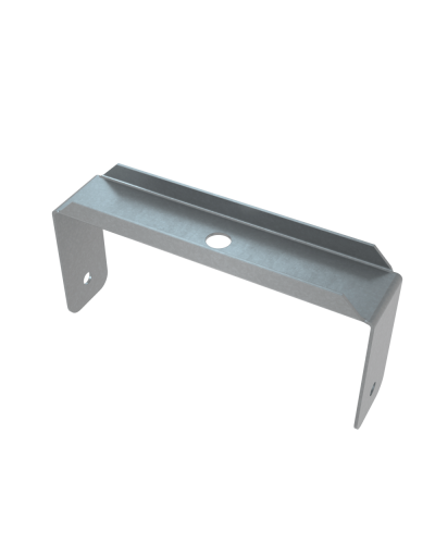 Скоба для подвеса на шпильке 300 мм INOX304 КМ-Профиль (SPS300 INOX304) в Березниках Держатели, клипсы, скобы Pintop.ru