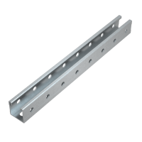 Страт-профиль 41х41 L2900 мм s:2,0 (тройная перфорация) HD85 КМ-профиль (STPS41-41-2900 3P HD85)