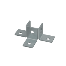 Пластина угловая тройная короткая КМ-профиль (3USG2)