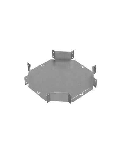 Х-разветвитель 100х300 мм ПЛЮС HD85 КМ-профиль (XDplus100-300 HD85) в Березниках Аксессуары для лотков Pintop.ru