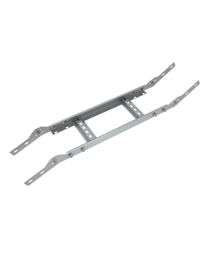 Вертикальный шарнирный угол 100х100х1,5 мм Быстрый монтаж КМ-Профиль (LSHLS100-100-1.5) в Березниках Аксессуары для лотков Pintop.ru