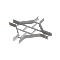 Х-разветвитель лестничный 100х600х1,2 мм HD85 N КМ-профиль (LXD100-600-1.2 HD85 N)