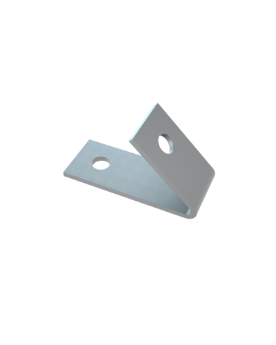 Уголок c острым углом 135 гр. с двумя отверстиями КМ-профиль (USG135-2) в Березниках Аксессуары для лотков Pintop.ru