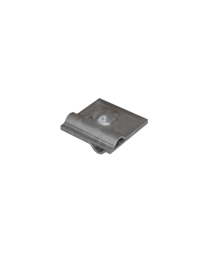 Универсальный соединитель для прутка Ø 5-10 мм с 2 пластинами 50х50 мм CU КМ-Профиль (2US-D5-10 CU) в Березниках Аксессуары для лотков Pintop.ru