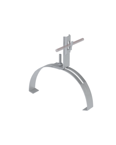 Держатель зажимной для фигурного конька для прутка Ø 5-8 мм TD КМ-Профиль (DFKZ-D5-8 TD) в Березниках Монтажные материалы Pintop.ru