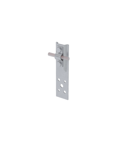 Прямой держатель болтовой для прутка Ø 5-10 мм H60 мм TD КМ-Профиль (DBP-H60-D5-10 TD) в Березниках Монтажные материалы Pintop.ru