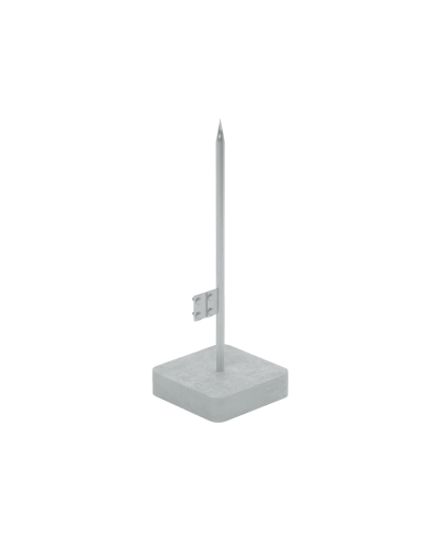 Вольностоящая молниеприемная мачта цельная H4 м HD КМ-Профиль (VMC-H4 HD) в Березниках Монтажные материалы Pintop.ru