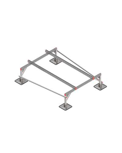 Опорная конструкция для установки оборудования TECHNORAPTOR STEELFOOT 1500х2000 тип 1 КМ-профиль (KM-TR-STF-SSEI-1500-2000-1) в Березниках Системы видеонаблюдения Pintop.ru
