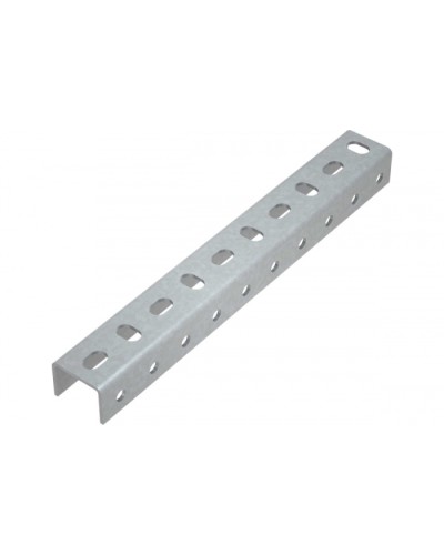 Универсальный профиль усиленный 38х29х2,5 L400 мм HD КМ-Профиль (UPS400 HD) в Березниках Аксессуары для лотков Pintop.ru