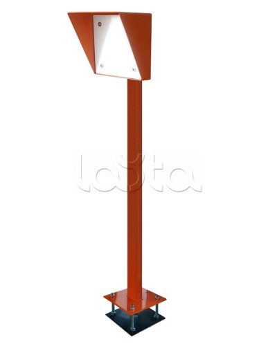 Стойка для считывателя Аякс 170х180 мм, черная, Базовая, прямая в Березниках Дополнительное оборудование для СКУД Pintop.ru