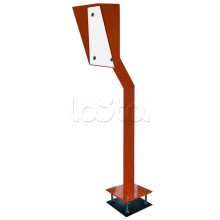 Стойка для считывателя Аякс 300х400 мм, оранжевая, Базовая, наклонная