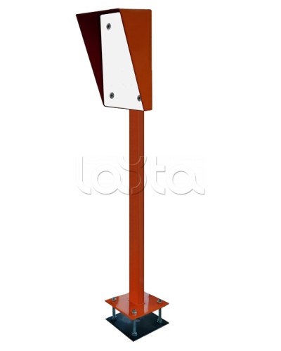 Стойка для считывателя Аякс 300х400 мм, оранжевая, Базовая, прямая в Березниках Дополнительное оборудование для СКУД Pintop.ru