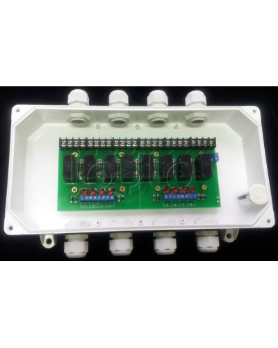 Устройство управления и коммутации Магнито-Контакт УУК-24-08 в Березниках Модули сопряжения Pintop.ru