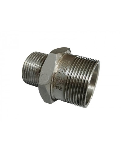 Металлический резьбовой переходник взрывозащищённый Магнито-контакт Ех-переходник МКВМ 1МН 2МН Н (М20х1,5/М25х1,5) 1Ex d IIС Gb/PB Ex d I Mb или Ex tb IIIС Db или 0Ex ia IIC Ga или 1Ex e IIС Gb в Березниках Дополнительное оборудование (Ex) Pintop.ru