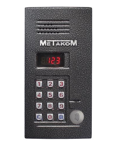 Блок вызова домофона Метаком MK2012-MFEN в Березниках Блоки вызова многоабонентные Pintop.ru