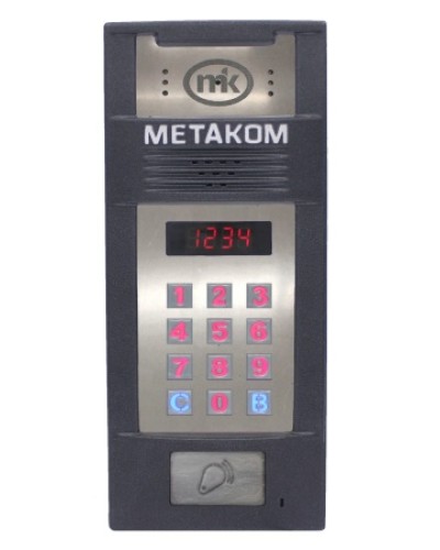 Многоабонентый антивандальный блок вызова со встроенной видеокамерой Метаком MК2018-RFiV в Березниках Блоки вызова многоабонентные Pintop.ru