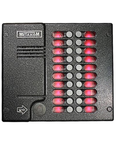 Блок вызова домофона Метаком MK20.2-RFEV в Березниках Вызывные видеопанели малоабонентные Pintop.ru