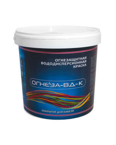 Краска огнезащитная водно-дисперсионнаявспучивающаясядля кабелей Огнеза марки«ОГНЕЗА-ВД-К» , ведро 25 кг., цвет белый в Березниках Огнезащитные краски Pintop.ru