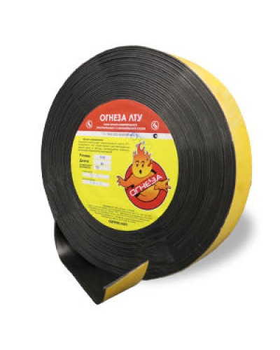 Лента термоуплотнительная Огнеза ОГНЕЗА-ЛТУ 2*50 мм., рулон 25 пог.м. в Березниках Дополнительное оборудование пожаротушения Pintop.ru