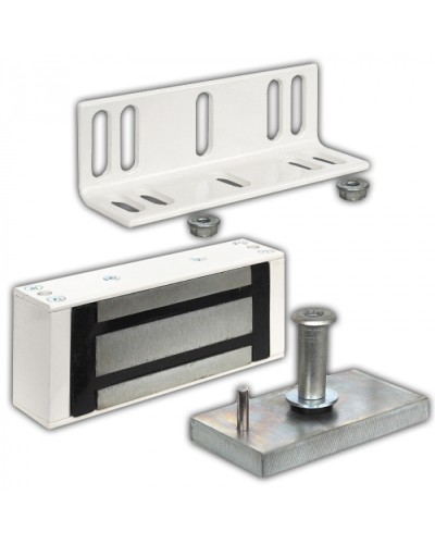 Замок электромагнитный Олевс М1-400 серый в Березниках Электромагнитные замки Pintop.ru