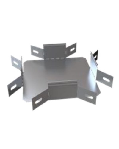 Ответвитель Х-образный горизонтальный 250x50 (0,7) ПожТехКабель (566-010) в Березниках Аксессуары для лотков Pintop.ru