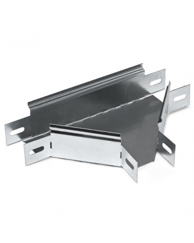 Ответвитель Т-образный 100x50 (0,7) ПожТехКабель (563-002) в Березниках Аксессуары для лотков Pintop.ru