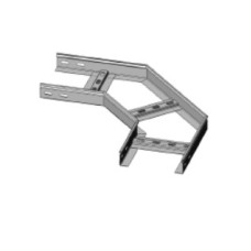 Угол горизонтальный 90° 400х100 (1,2) для лестничного лотка ПожТехКабель (650-521)