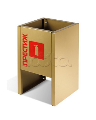 Подставка напольная ПРЕСТИЖ золото под 1 огнетушитель ПОЖТЕХНИКА в Березниках Аксессуары для огнетушителей Pintop.ru