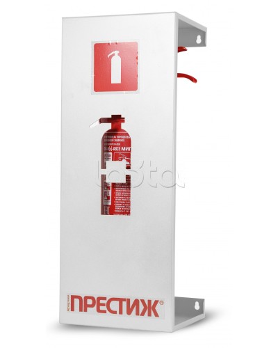 Подставка ПОЖТЕХНИКА Подставка настенная под огнетушитель ПРЕСТИЖ белый в Березниках Аксессуары для огнетушителей Pintop.ru