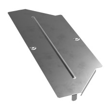 Крышка переходника симметричного Стандарт INOX (AISI 304) 600х400 Промрукав (PR16.5983)