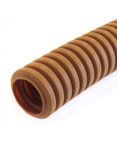 Труба гофрированная ПВХ легкая 350 Н бук с/з д20 (10 м/уп) Промрукав (PR01.0038) в Березниках Труба гофрированная Pintop.ru