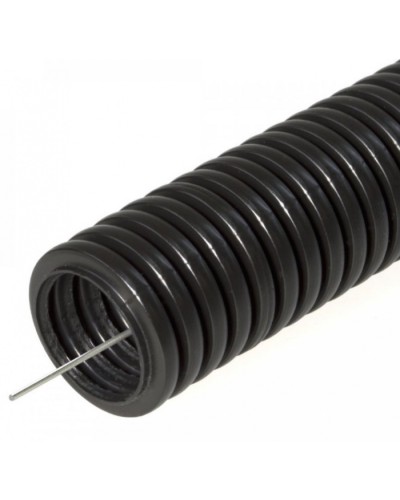 Труба гофрированная ПНД безгалогенная (HF) черная с/з д20 (100м/4800м уп/пал) Строитель Промрукав (PR.022051) в Березниках Труба гофрированная Pintop.ru
