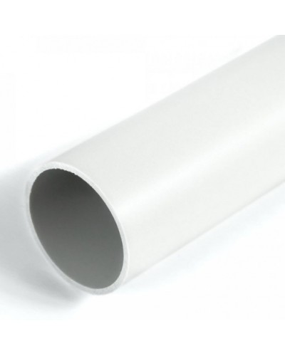 Труба жесткая ПВХ 2-х метровая легкая белая д63 (10м/уп) Промрукав (PR05.0029) в Березниках Гладкая труба Pintop.ru