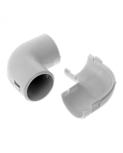 Соединитель угловой разборный д32 (30 шт/уп/) Промрукав PR.07532 в Березниках Повороты, муфты, тройники Pintop.ru