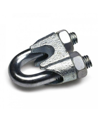 Зажим троса одинарный D5мм тип Слоник DIN 741 (100 шт/уп) Промрукав (PR08.3893) в Березниках Держатели, клипсы, скобы Pintop.ru