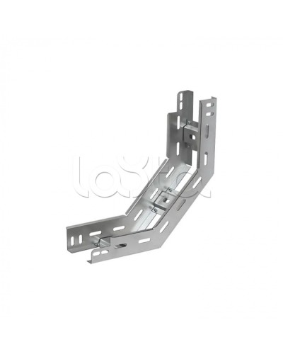 Угол вертикальный внутренний 90 градусов лестничный 400х150 (1,2 мм) Промрукав (PR08.5343) в Березниках Аксессуары для лотков Pintop.ru