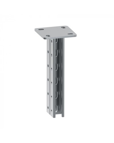 Стойка STRUT двойная HDZ ССД-41х41х2200 (2,5мм) Промрукав (PR08.8425) в Березниках Аксессуары для лотков Pintop.ru