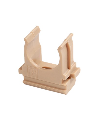 Крепёж-клипса для труб АБС-пластик сосна д20 в малой упаковке (10шт/1000шт уп/кор) Промрукав (PR13.0055) в Березниках Держатели, клипсы, скобы Pintop.ru