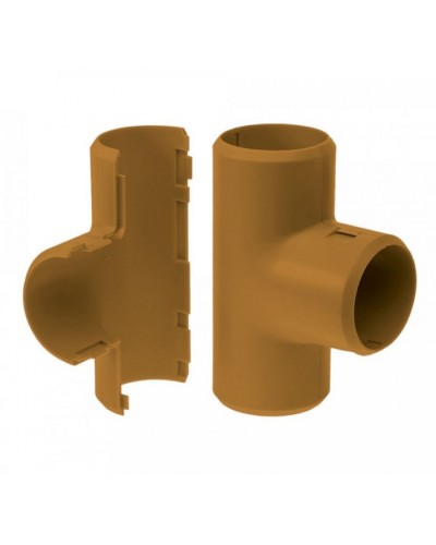 Тройник разборный бук д32 (1шт/200шт уп/кор) Промрукав (PR13.0258) в Березниках Повороты, муфты, тройники Pintop.ru