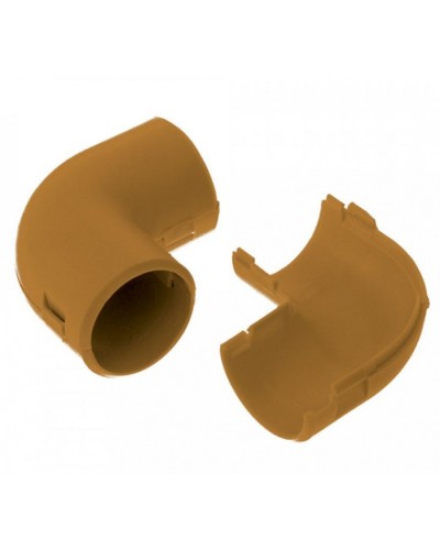 Соединитель угловой разборный бук д25 (30шт/480шт уп/кор) Промрукав (PR13.0285) в Березниках Повороты, муфты, тройники Pintop.ru