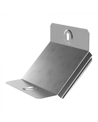 Крышка угла вертикального внутреннего 45 градусов Стандарт INOX (AISI 304) 100 Промрукав (PR16.3164) в Березниках Аксессуары для лотков Pintop.ru