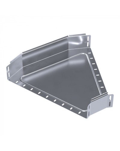 Угол горизонтальный 45 градусов Стандарт INOX (AISI 316) 500х100 Промрукав (PR16.3451) в Березниках Аксессуары для лотков Pintop.ru