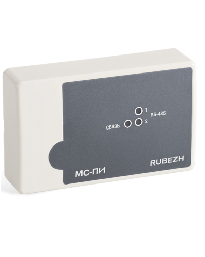 Повторитель интерфейса Рубеж МС-ПИ в Березниках Адресная система пожарной сигнализации РУБЕЖ Pintop.ru