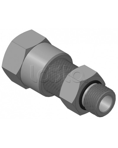 Кабельный ввод с резьбой G1/2 мм для прокладки кабеля в металлорукаве РЗ-ЦП-15, с уплотнением кабеля и проходным диаметром кабеля d=6-10 мм Спектрон КВМ-15/10-Н-G1/2 в Березниках Аксессуары для кабель-канала Pintop.ru