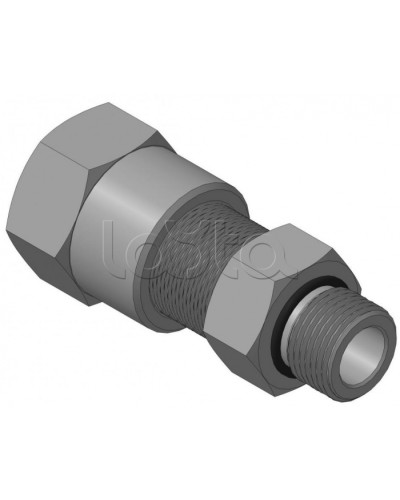 Кабельный ввод с резьбой G1/2 мм для прокладки кабеля в металлорукаве РЗ-ЦП-15, с уплотнением кабеля и проходным диаметром кабеля d=8-12 мм Спектрон КВМ-15/12-Н-G1/2 в Березниках Аксессуары для кабель-канала Pintop.ru