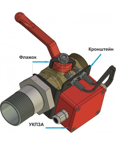 Кронштейн КШ-15-46-И (для УКПЗА v1, v2) Спецавтоматика в Березниках Дополнительное оборудование пожаротушения Pintop.ru
